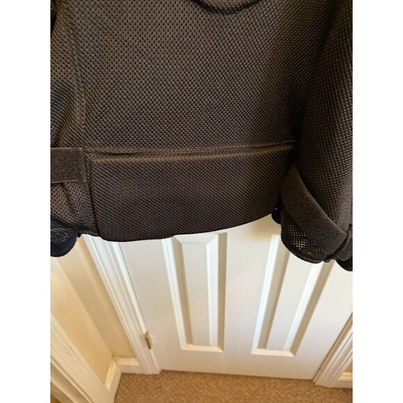 5XL- Joe Rockets Black Motorcycle Jacket Mens Mesh Armored W/O insulated Liner - Picture 11 of 14